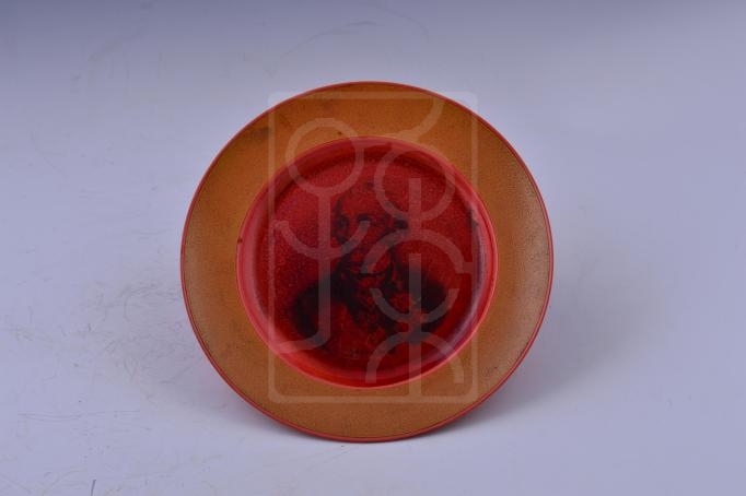 宋庆龄收藏的苏沃洛夫像塑料盘