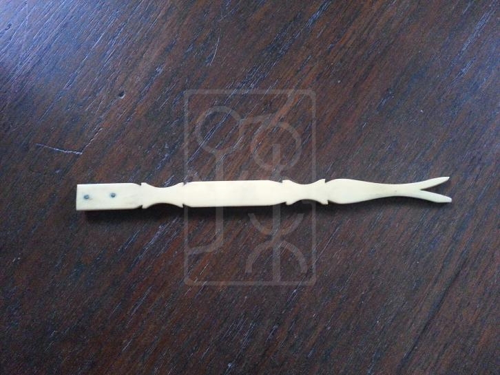 宋庆龄使用过的象牙叉