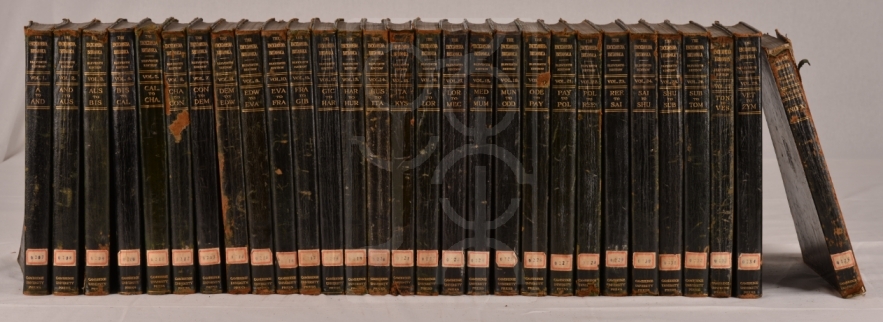1910-1911年《不列颠百科全书》（The Encyclopedia Britannica）
