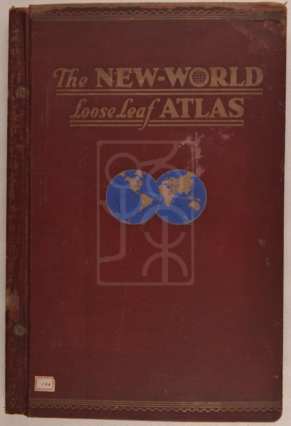 1920年《新世界活页地图集》(The New-World Loose-Leaf Atlas) 