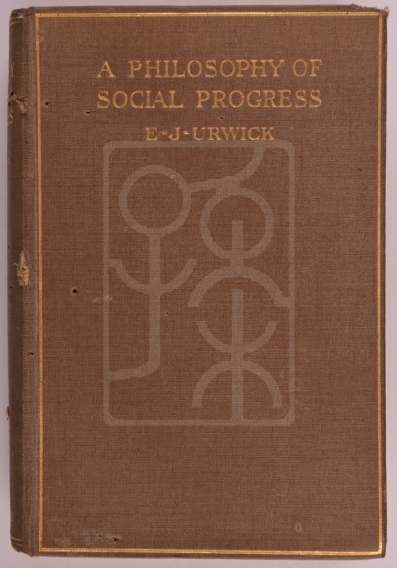 1912年《社会进步的哲学》（A Philosophy of Social Progress）