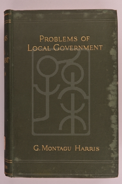 1911年版《地方政府的问题》（Problems of Local Government）