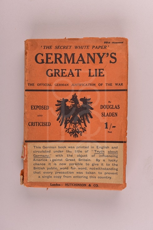 1914年版《德国的大谎话》（Germany's Great Lie） 