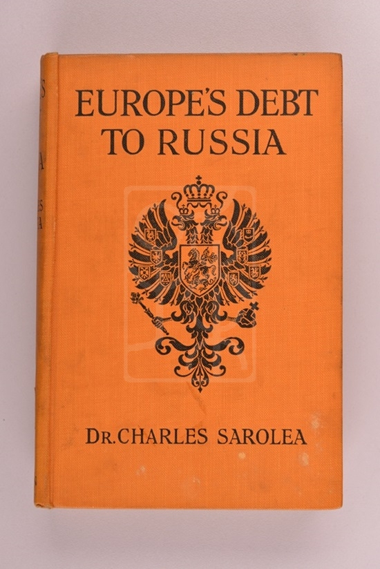 1916年版《欧洲对俄国的债务》（Europe’s Debt to Russia）