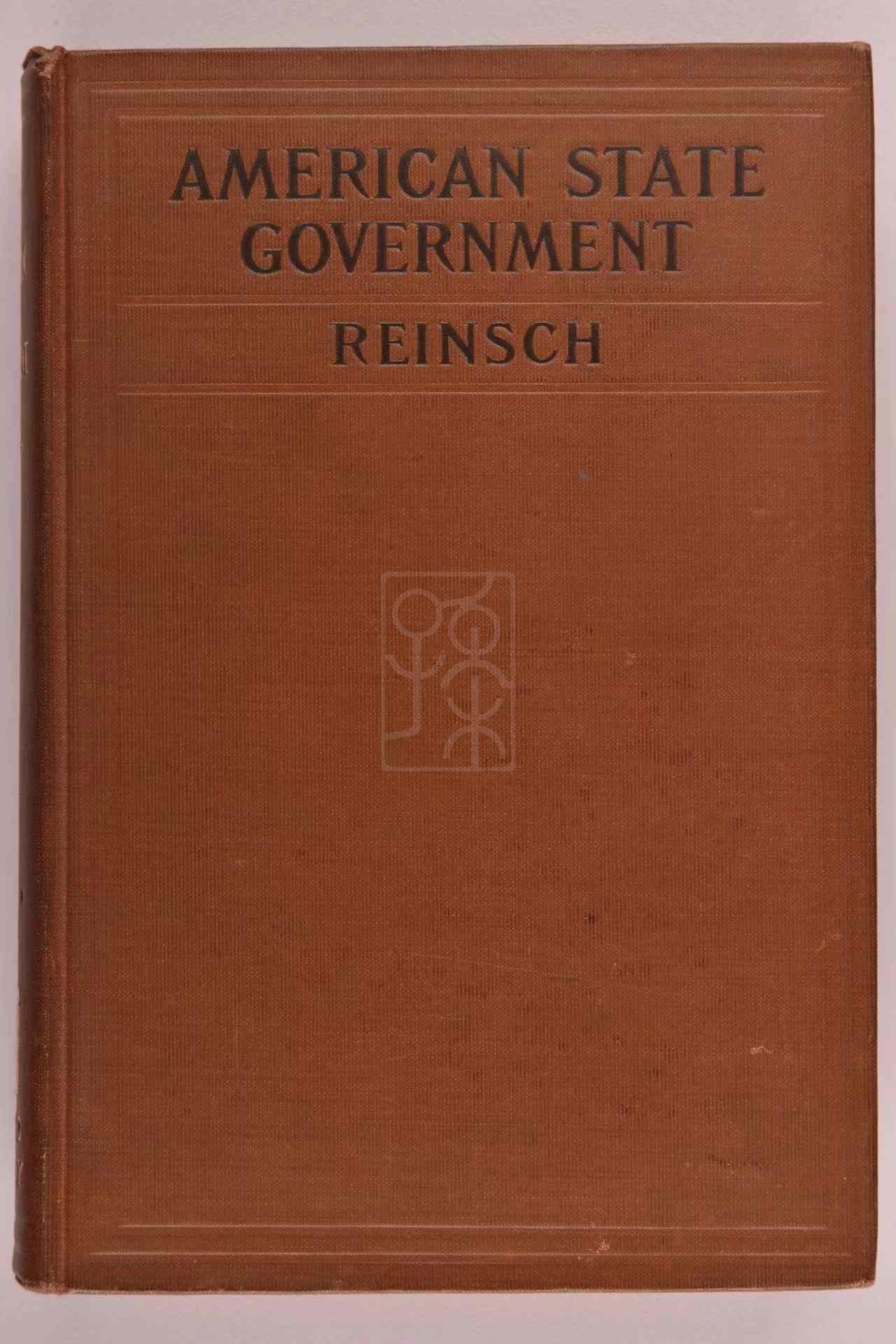 1911年版《有关美国政府的阅读材料》（Readings on American State Government）