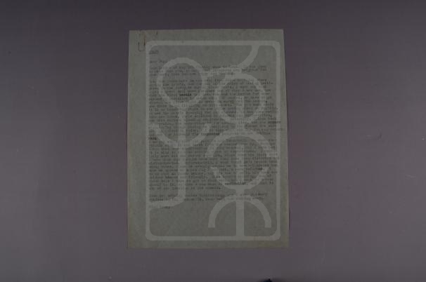 1959年5月宋庆龄致海伦·福斯特·斯诺信底稿