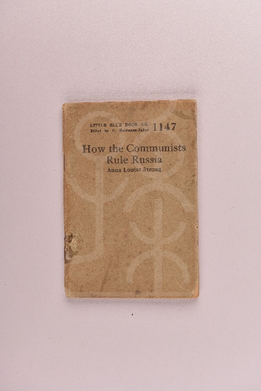 1927年《共产党人如何治理苏联》（How the Communists Rule Russia）