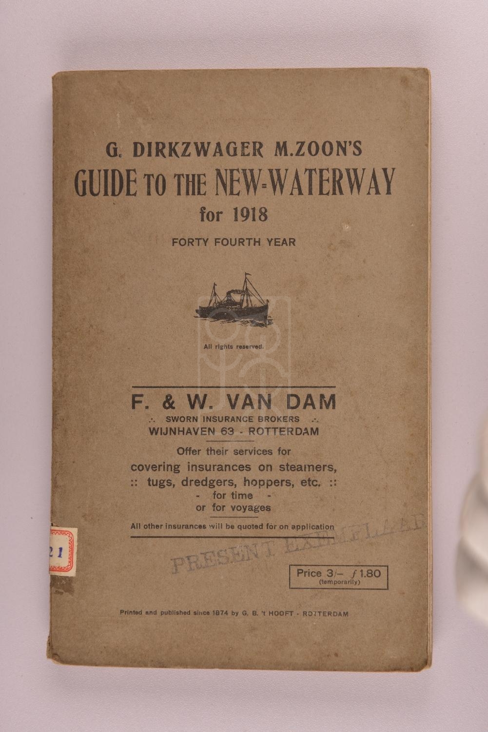 1918年版《1918年新水道指南》（Guide to the New Waterway for 1918）  