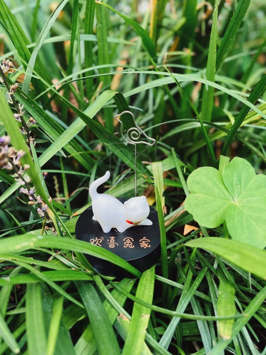 “宋园路21号”萌猫桌面摆件