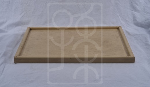 白漆木托盘