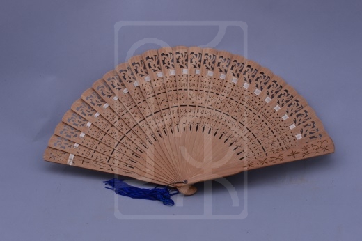 全拉花檀香扇
